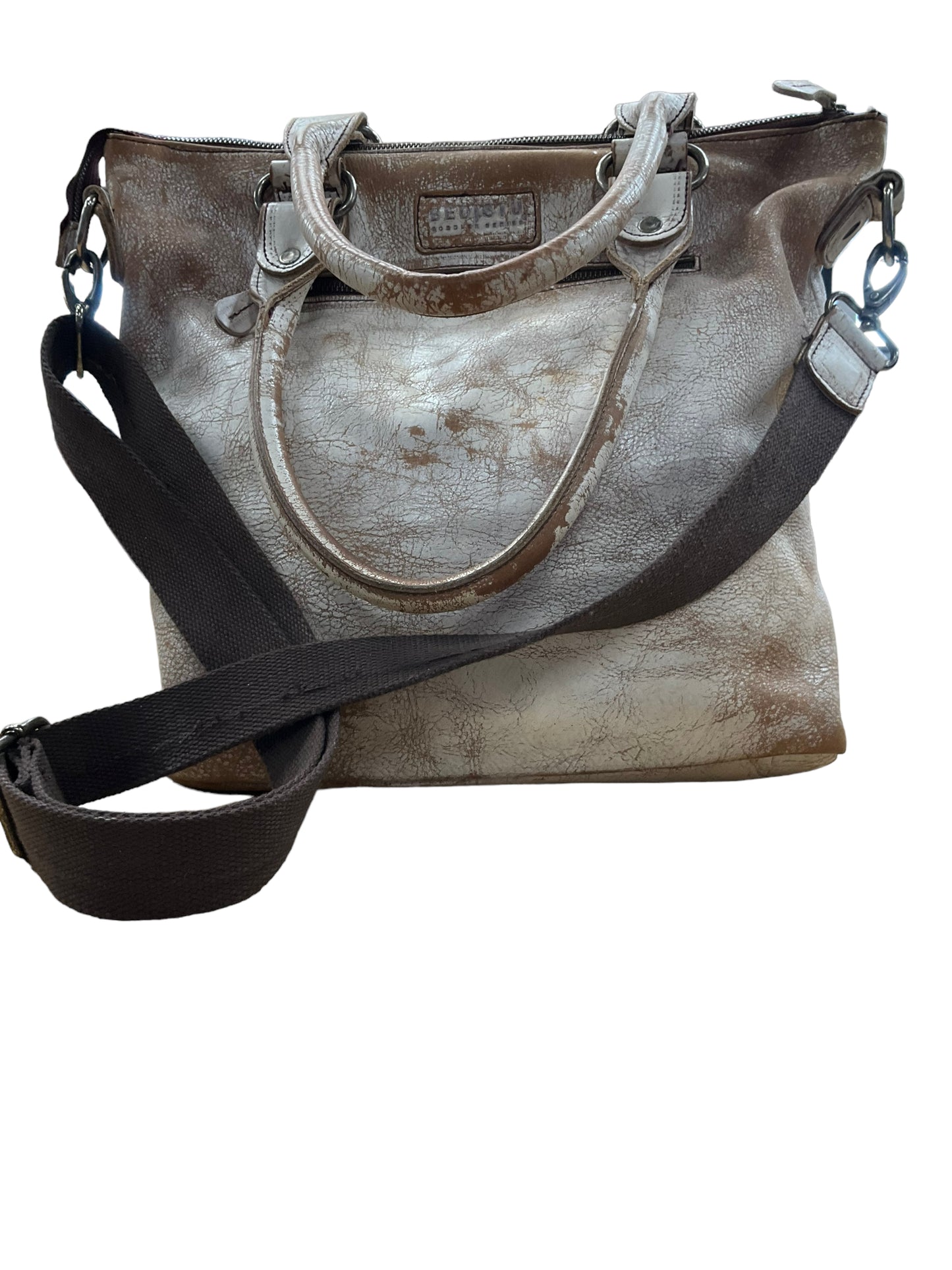 Tote Leather By Bed Stu Size: Medium