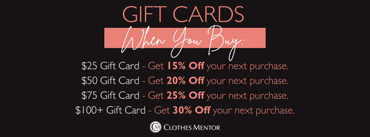 11.1 - 12.31 | Gift Card Promo *In-Store Only