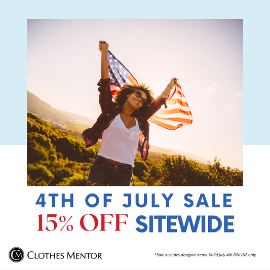 4th of July Flash Sale | 15% off EVERYTHING, Online Only