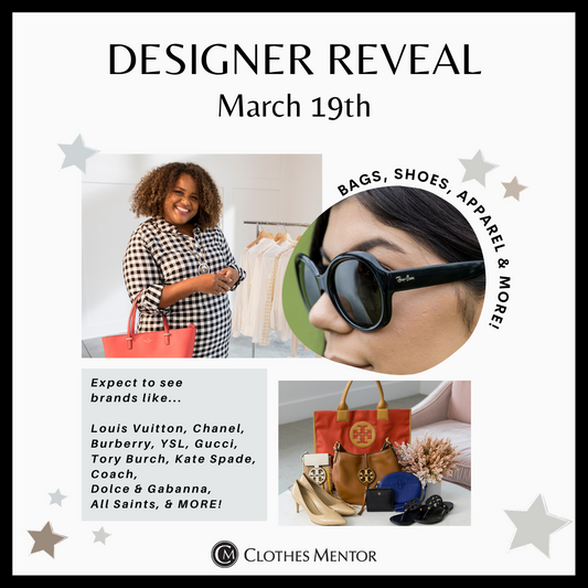 Save the Date for our Designer Reveal! March 19th