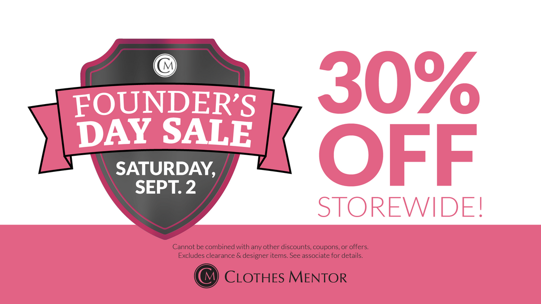 9.2 | 30% Off Founder's Day Sale *In-Store Only