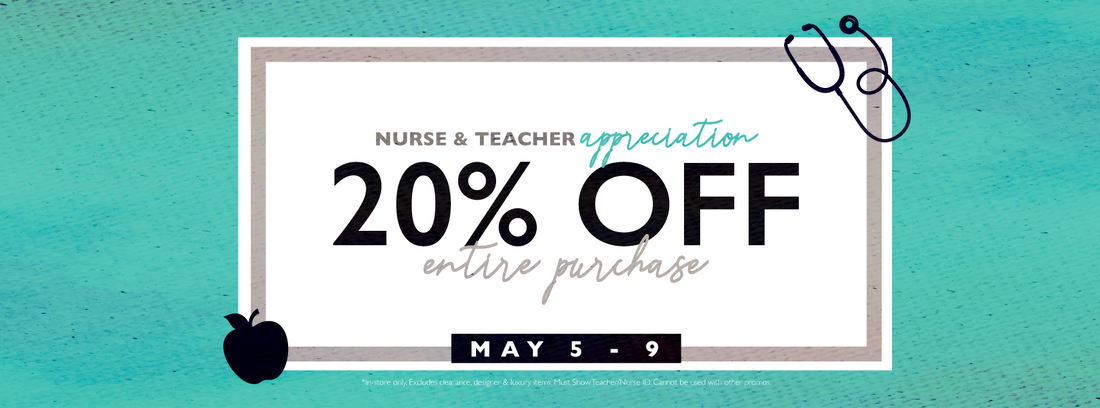 5.5 - 5.9 | Teacher & Nurse Appreciation Week