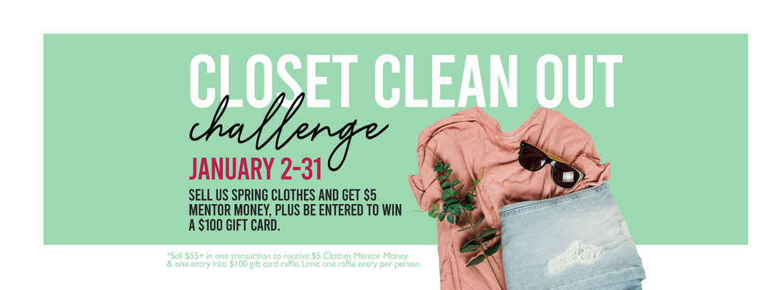 Closet Clean Out Challenge | January 2–31