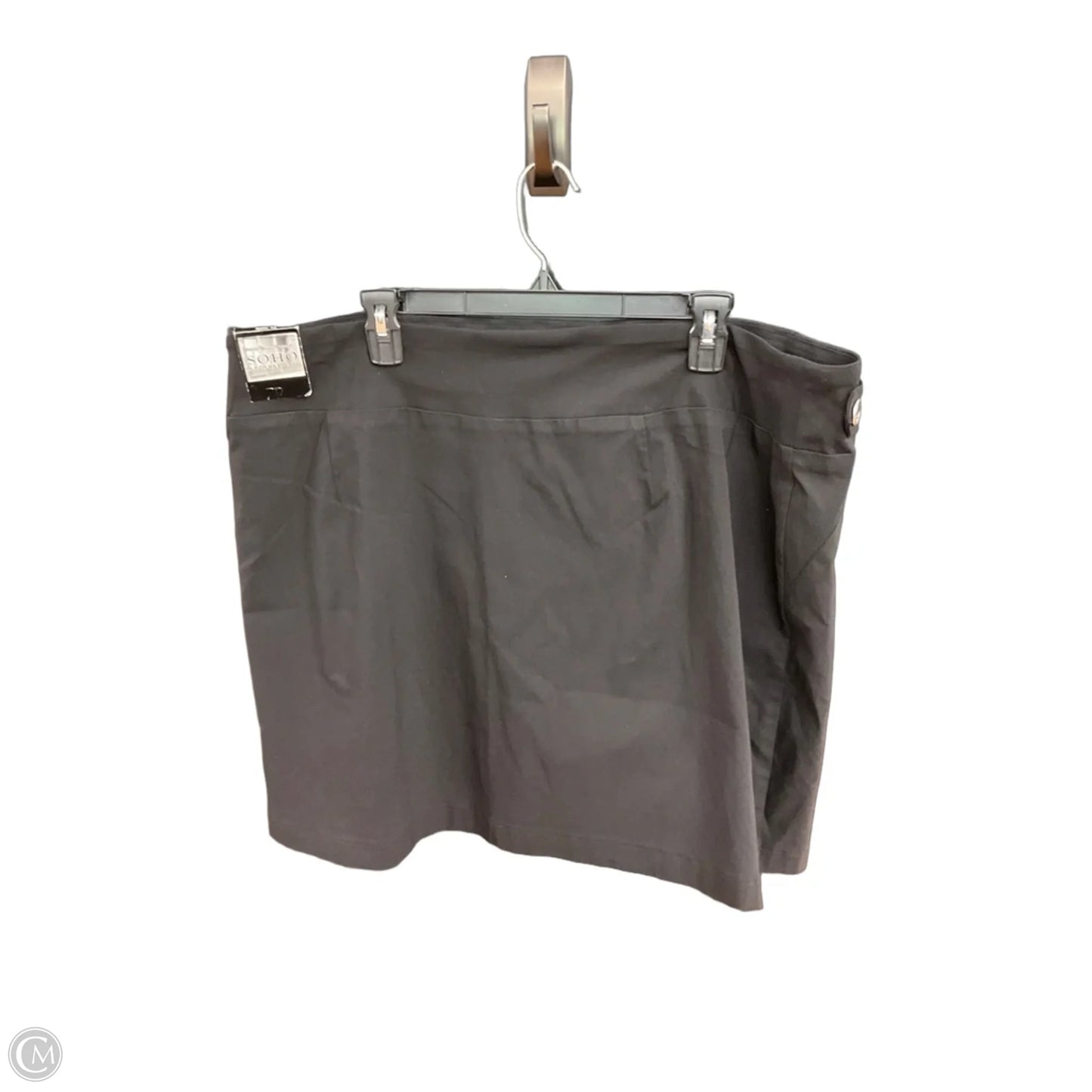 Skirt Mini & Short By Soho Apparel In Black, Size: 20