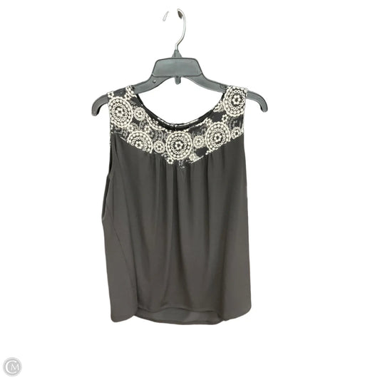Top Sleeveless By Roz And Ali In Black, Size: 2x