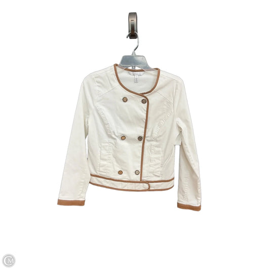 Jacket Other By White House Black Market In White, Size: S