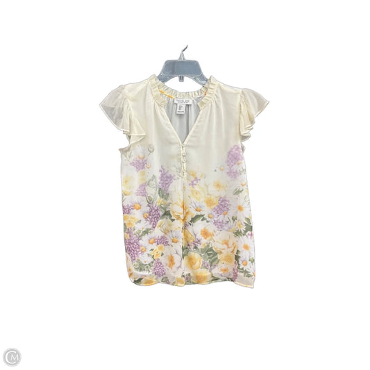 Top Sleeveless By Rachel Zoe In Yellow, Size: S