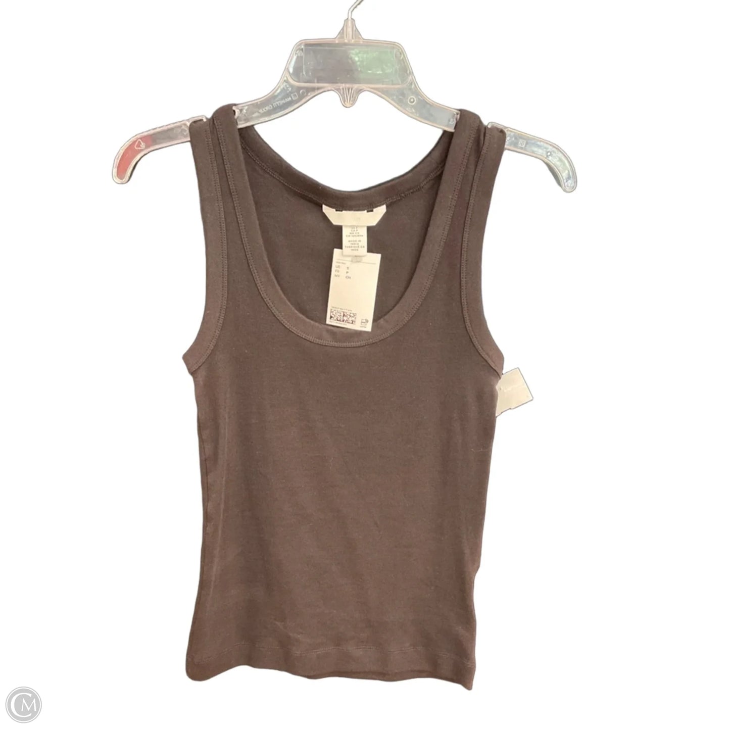 Top Sleeveless Basic By H&m In Grey, Size: S