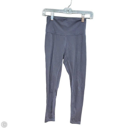 Athletic Leggings By Lululemon In Blue, Size: Xs
