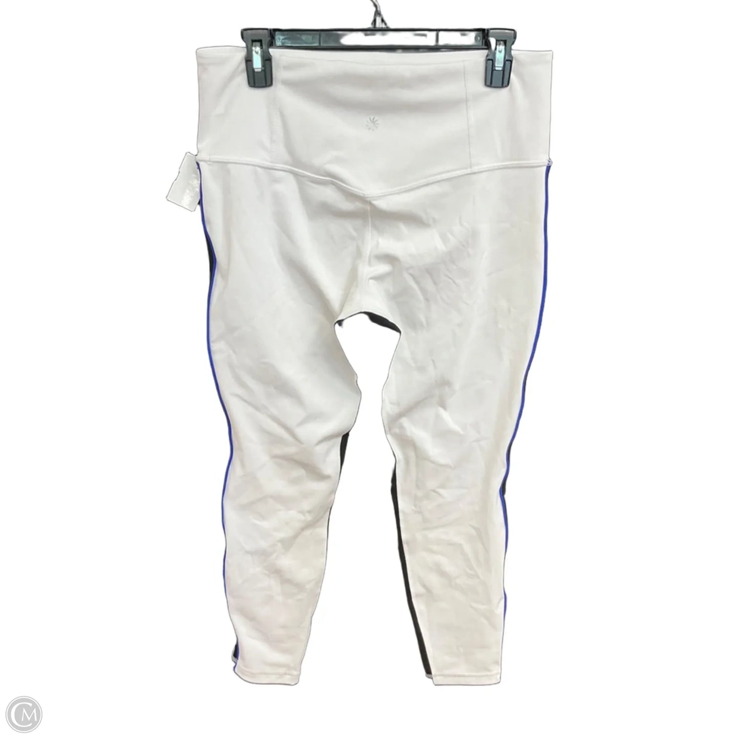 Athletic Leggings By Athleta In White, Size: L