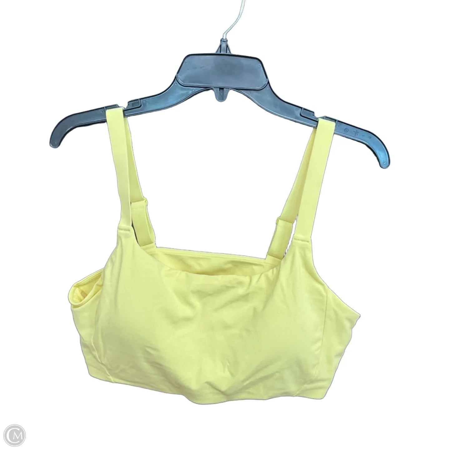 Athletic Bra By Athleta In Yellow, Size: Xl