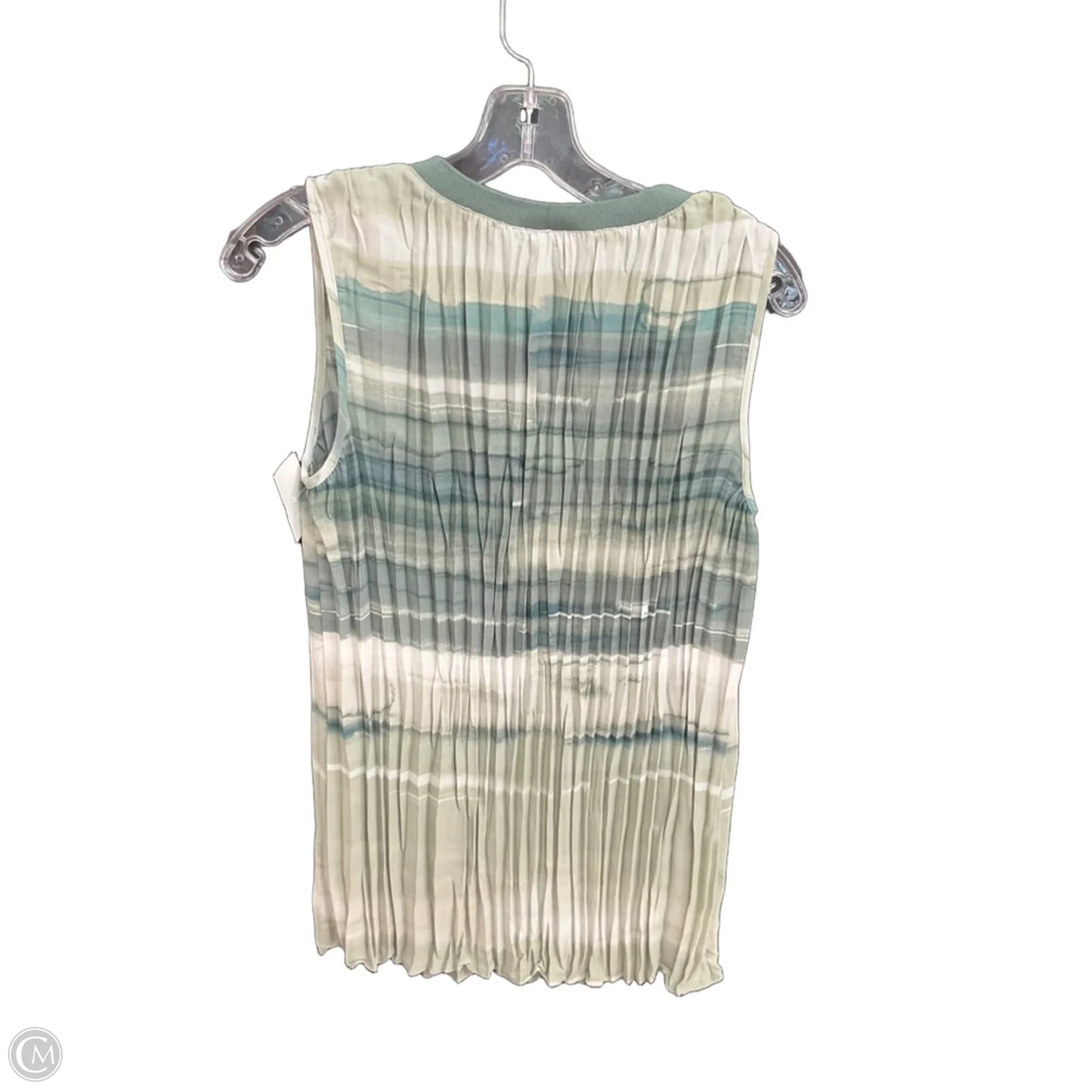 Top Sleeveless By Dr2 In Green, Size: Xs