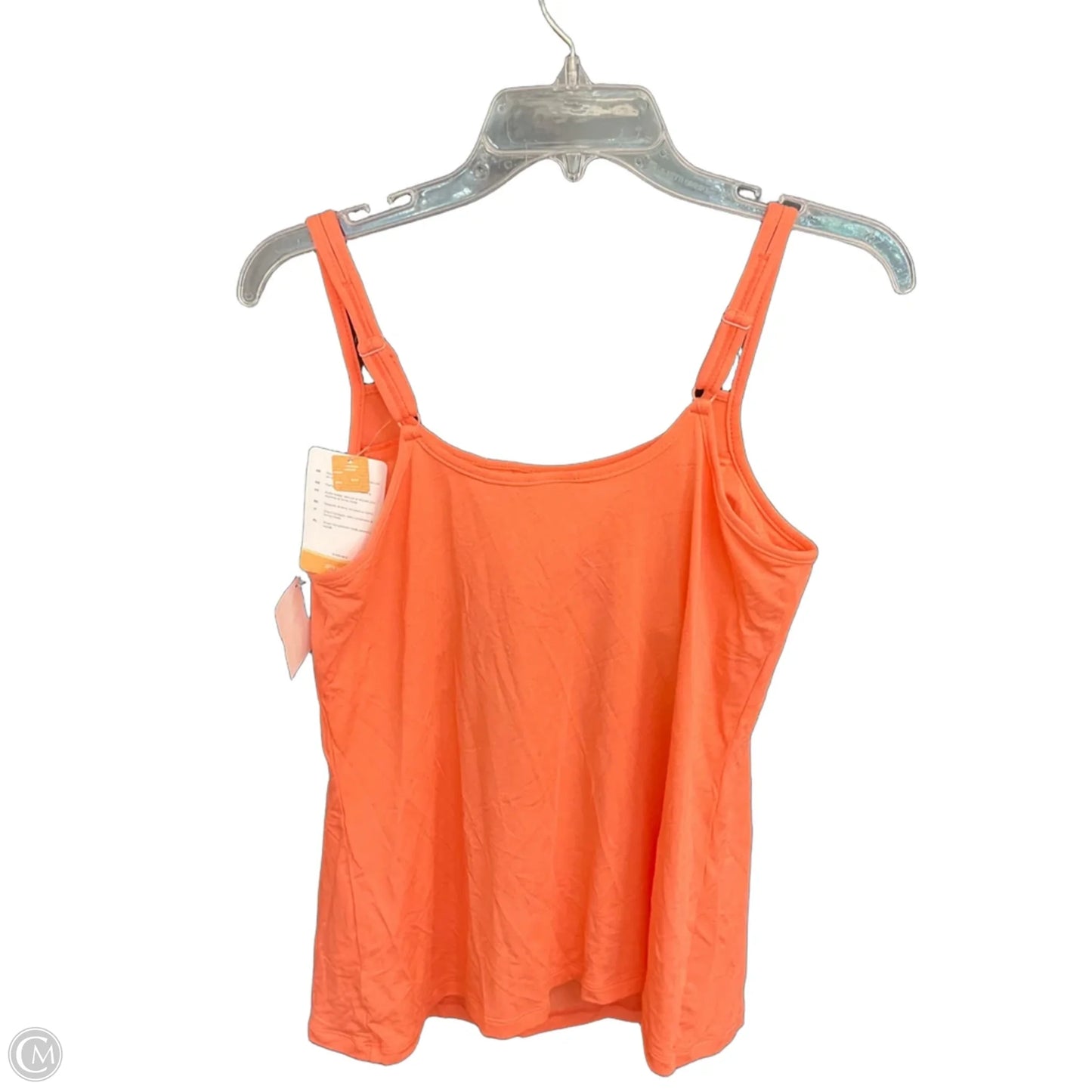 Top Sleeveless Basic By Clothes Mentor In Orange, Size: L