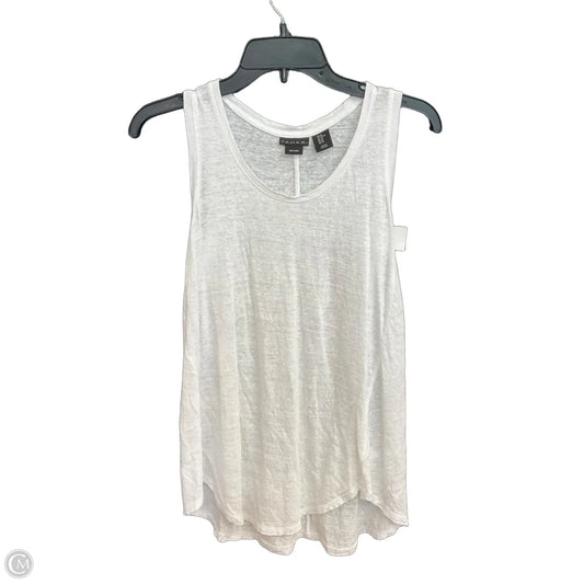 Top Sleeveless By Tahari In White, Size: Xs