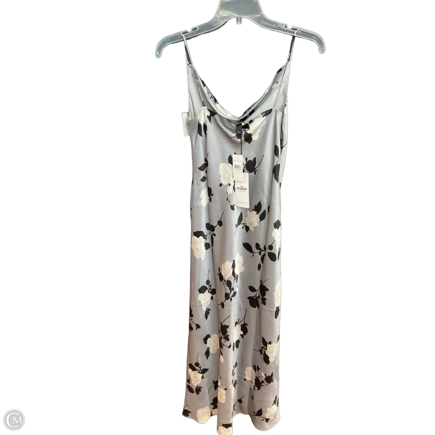 Dress Casual Maxi By Ann Taylor In Grey, Size: 0
