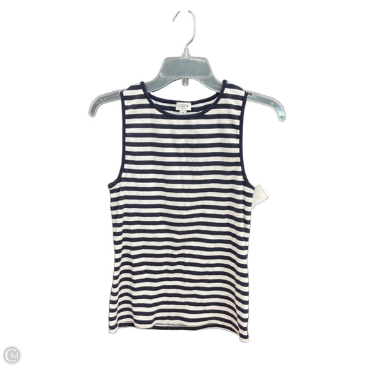 Top Sleeveless Basic By J. Crew In Striped Pattern, Size: M