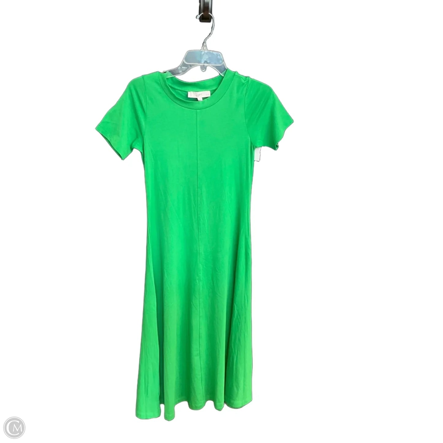 Dress Casual Maxi By Loft In Green, Size: Xsp