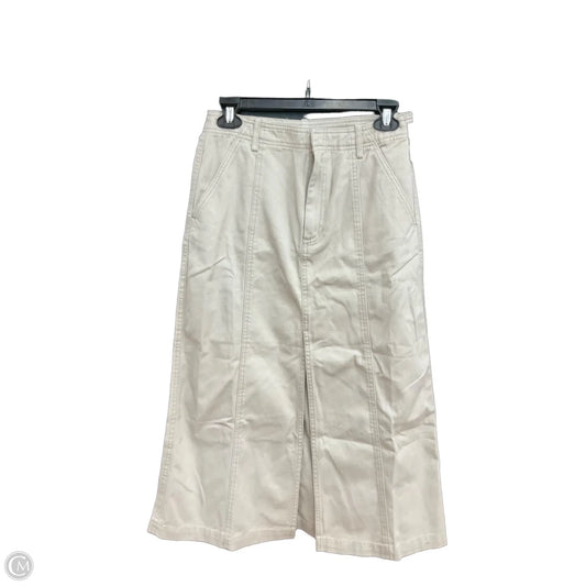 Skirt Maxi By Loft In Tan, Size: 0
