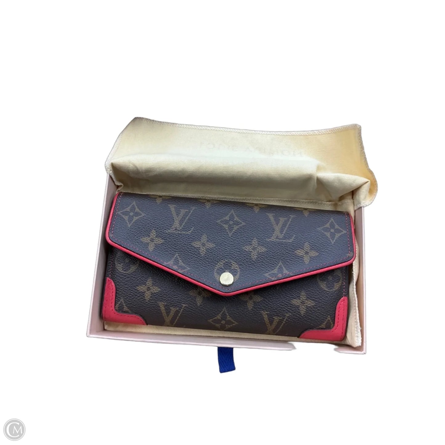 Wallet Luxury Designer By Louis Vuitton, Size: Large