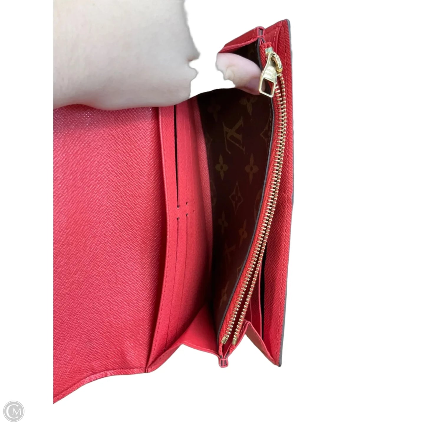 Wallet Luxury Designer By Louis Vuitton, Size: Large