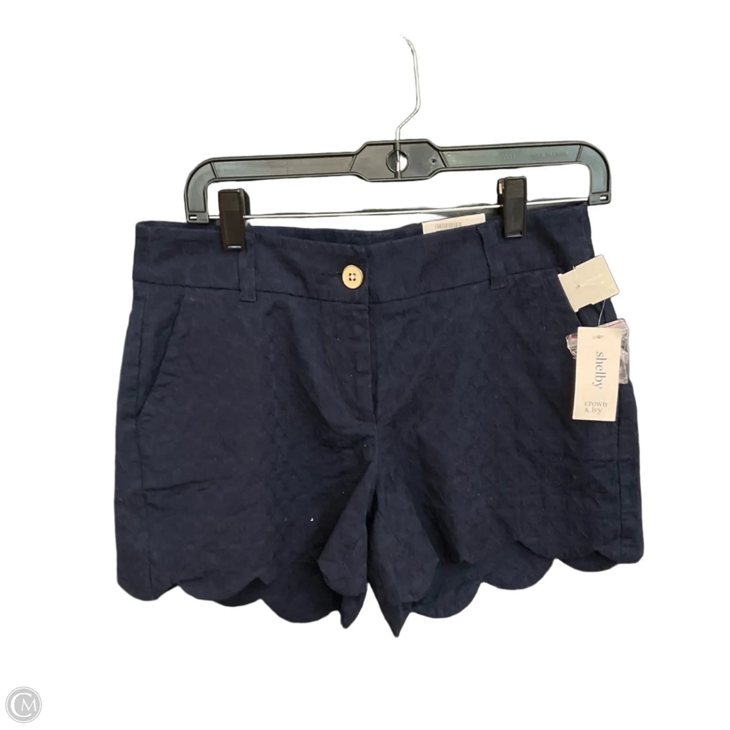 Shorts By Crown And Ivy In Navy, Size: 4p