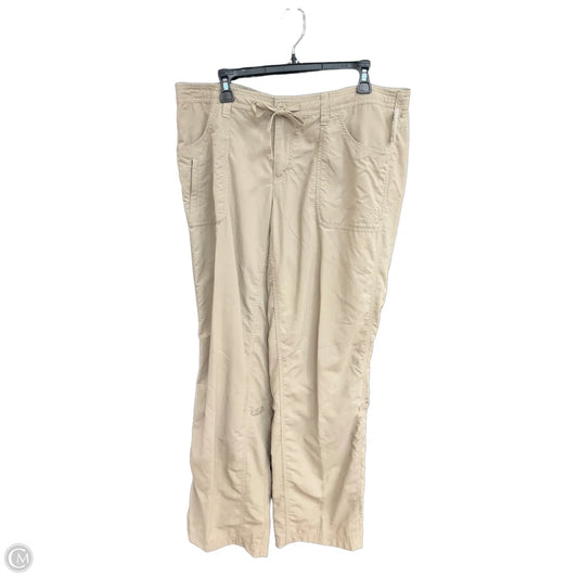 Athletic Pants By The North Face In Tan, Size: 16