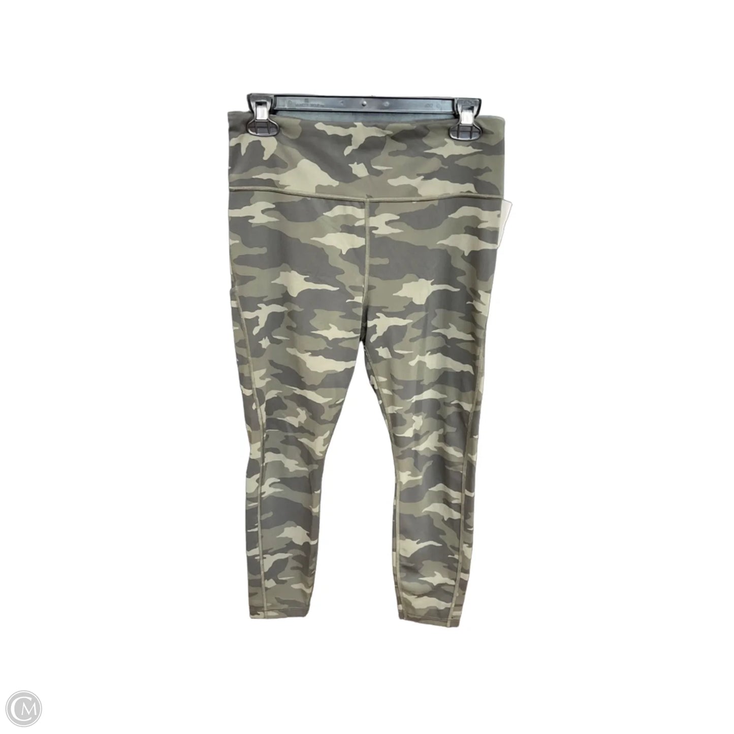 Athletic Leggings By Athleta In Green, Size: M