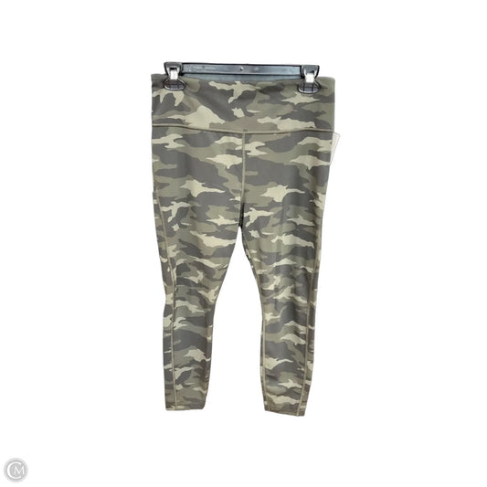 Athletic Leggings By Athleta In Green, Size: M