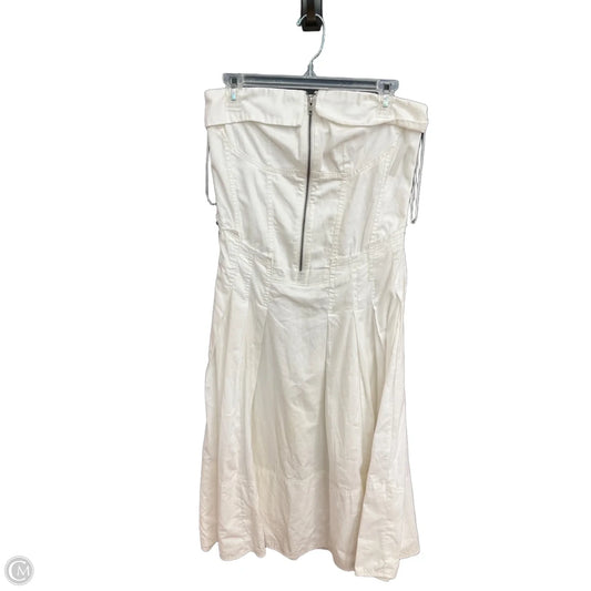 Dress Casual Midi By Pilcro In White, Size: S