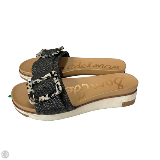 Sandals Flats By Sam Edelman In Black, Size: 7