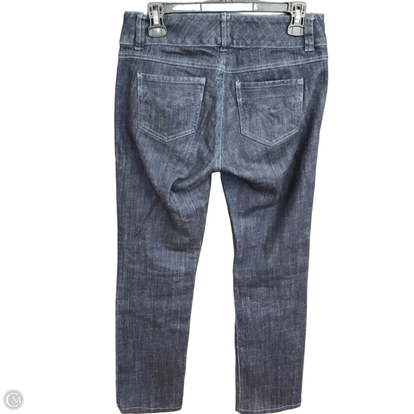 Jeans Boot Cut By Cabi In Blue Denim, Size: 4