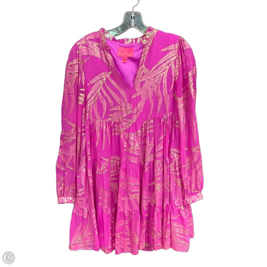 Dress Designer By Lilly Pulitzer In Purple, Size: 4