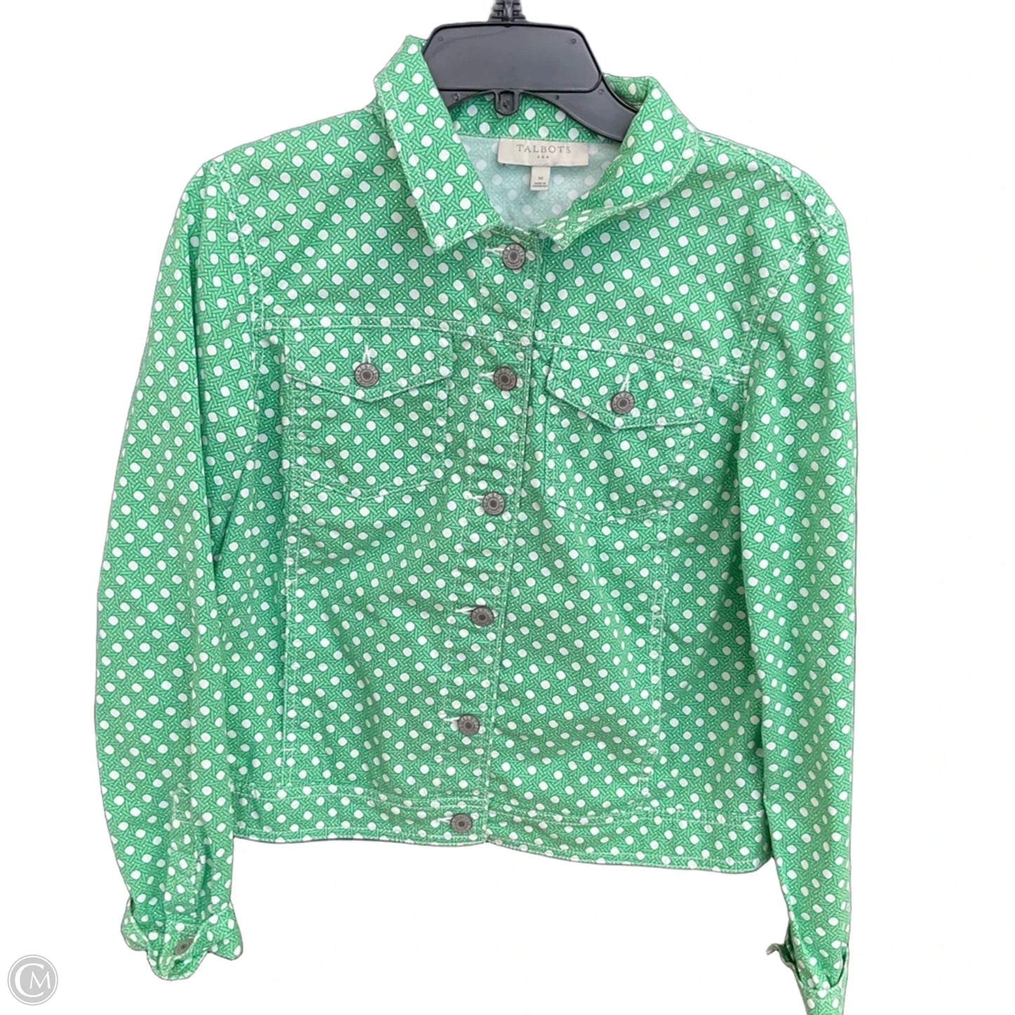 Jacket Other By Talbots In Green, Size: M