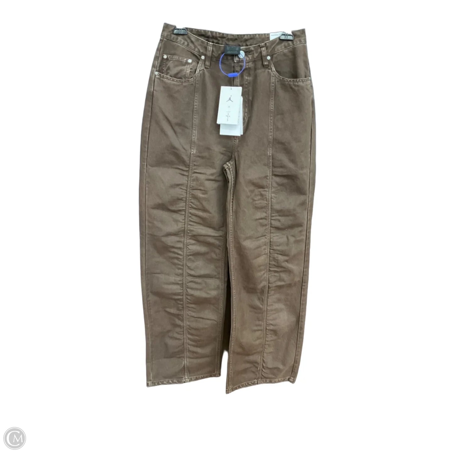 Jeans Luxury Designer By Jordan In Brown Denim, Size: 8