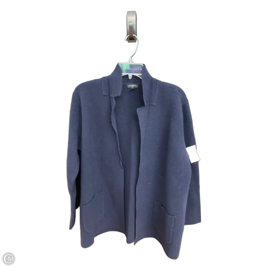 Cardigan By Talbots In Navy, Size: Lp