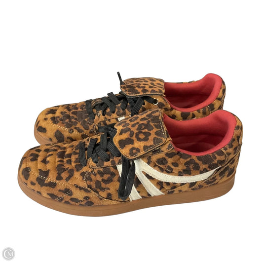 Shoes Sneakers By Steve Madden In Animal Print, Size: 8.5