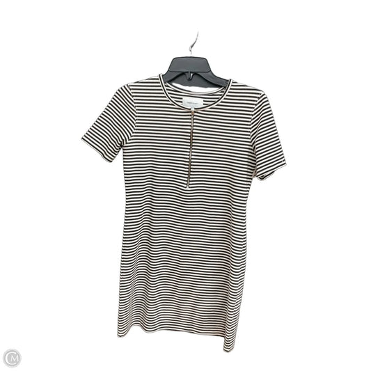 Dress Casual Midi By Current/elliott In Striped Pattern, Size: S