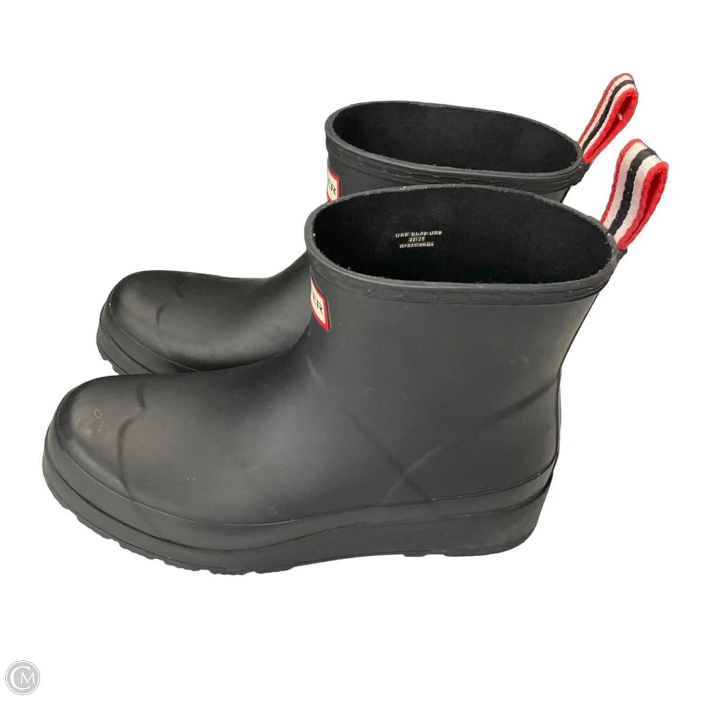 Boots Rain By Hunter In Black, Size: 8