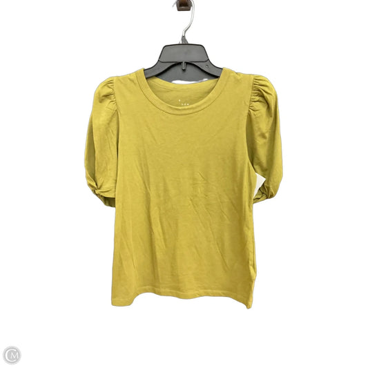 Top Short Sleeve By A New Day In Green, Size: S