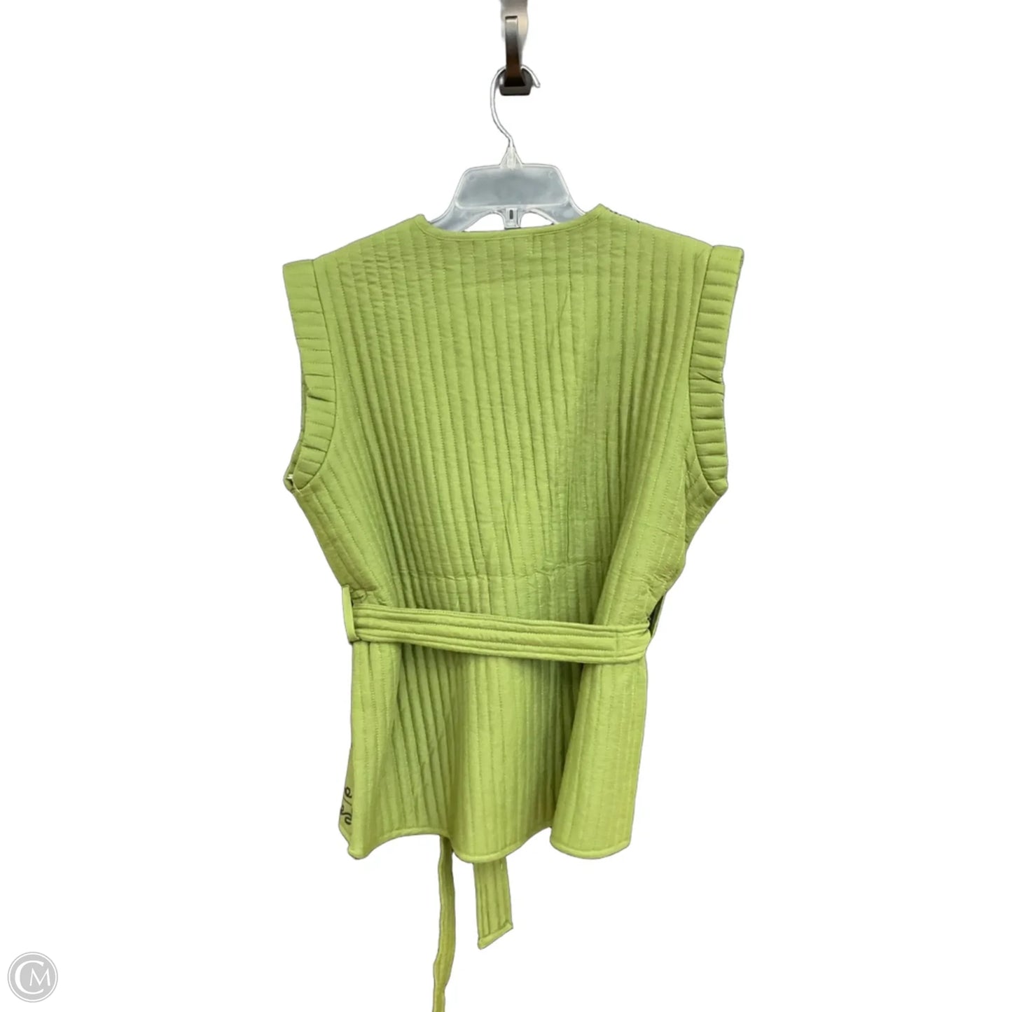Vest Puffer & Quilted By Cma In Green, Size: M