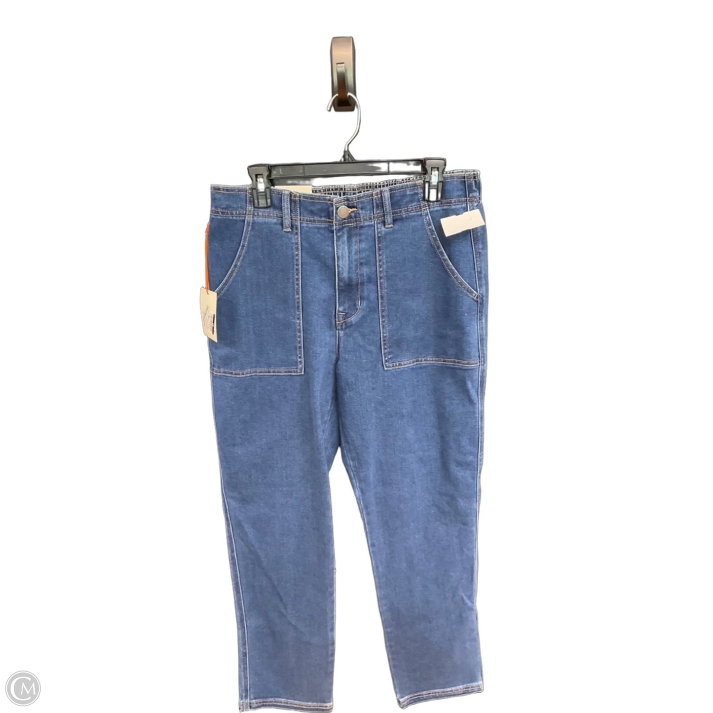 Jeans Straight By Knox Rose In Blue Denim, Size: 8