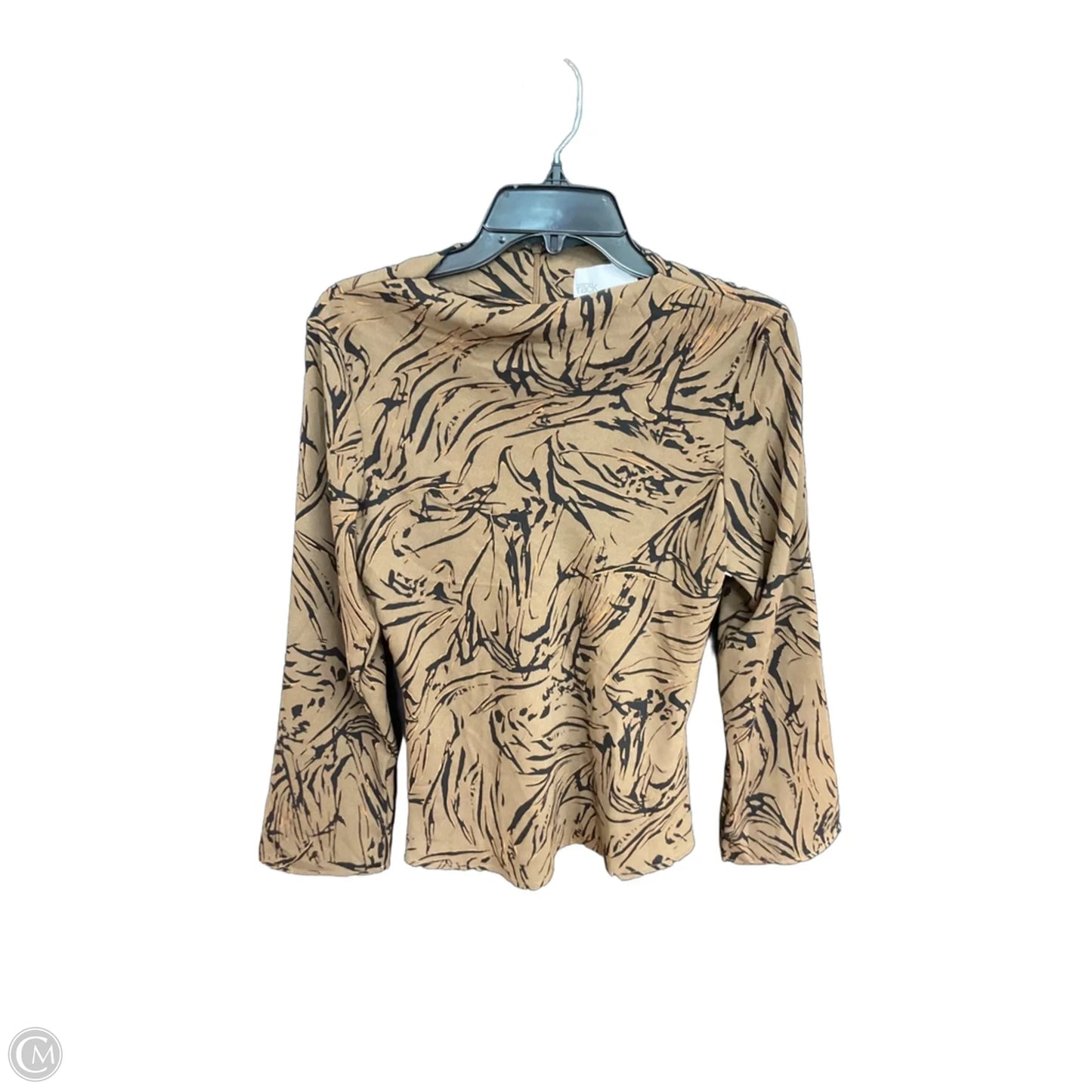 Top Long Sleeve By Nordstrom In Green, Size: M