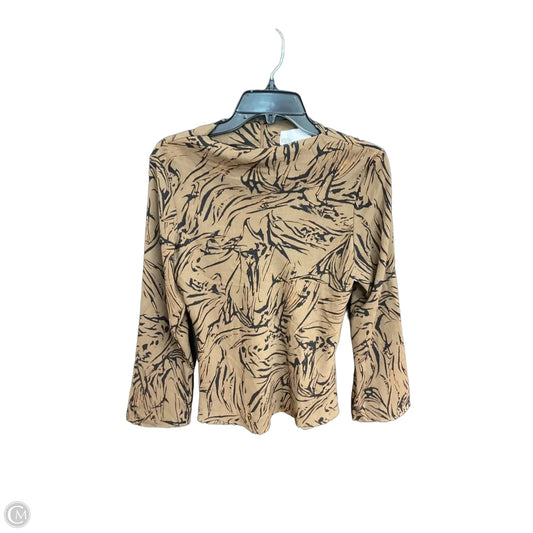Top Long Sleeve By Nordstrom In Green, Size: M