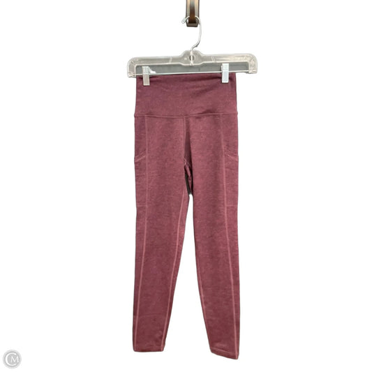 Athletic Leggings By Aerie In Purple, Size: Xs