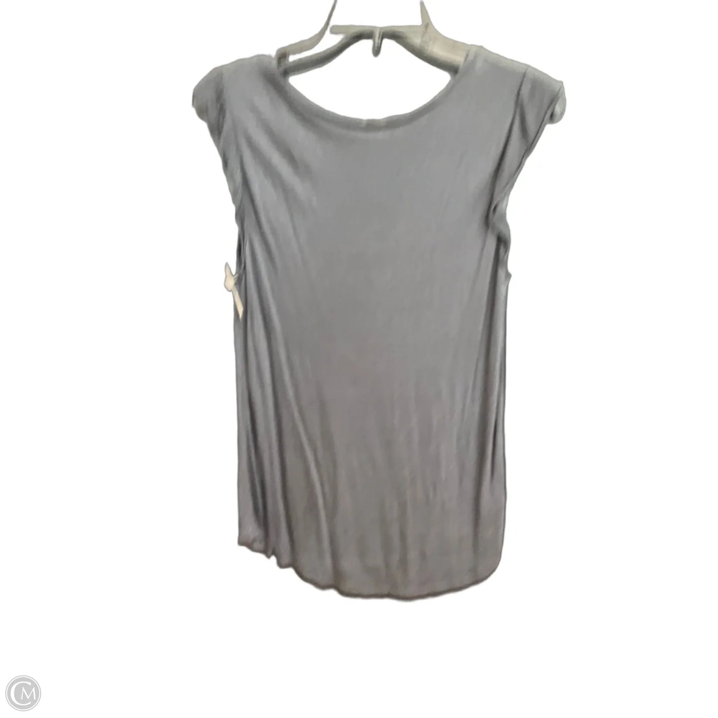 Top Sleeveless By Loft In Grey, Size: S