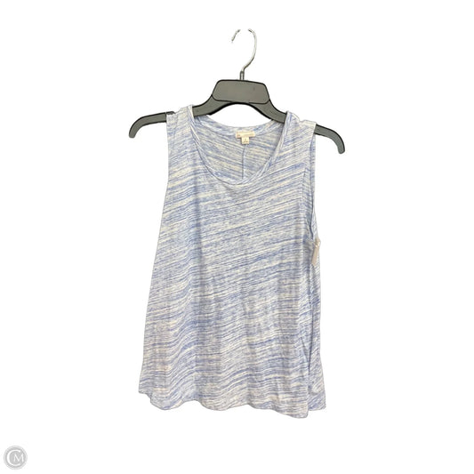 Top Sleeveless By Gap In Blue, Size: S