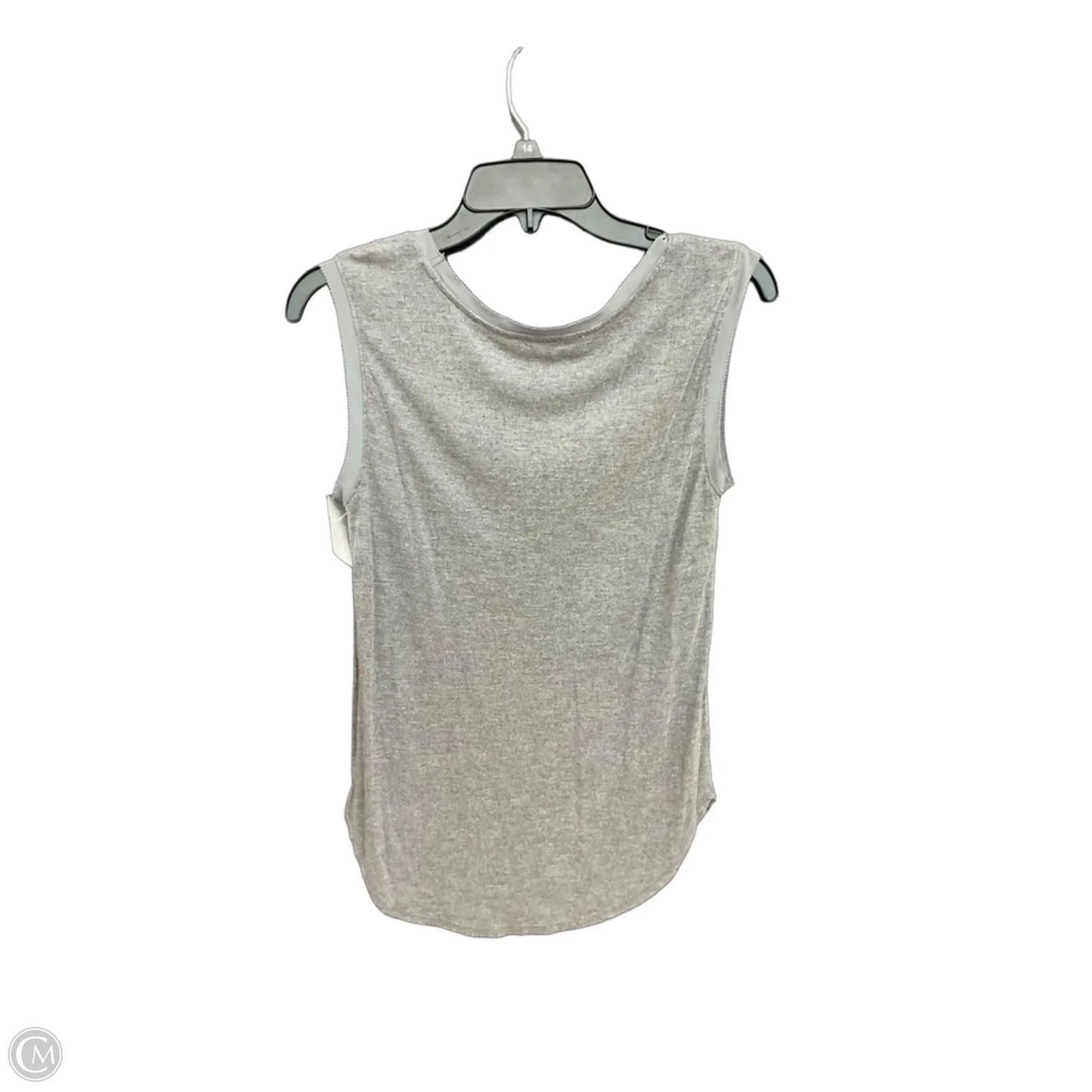 Top Sleeveless By Loft In Grey, Size: Xs