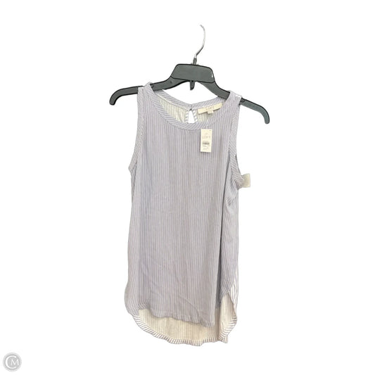 Top Sleeveless By Loft In Blue, Size: Xs