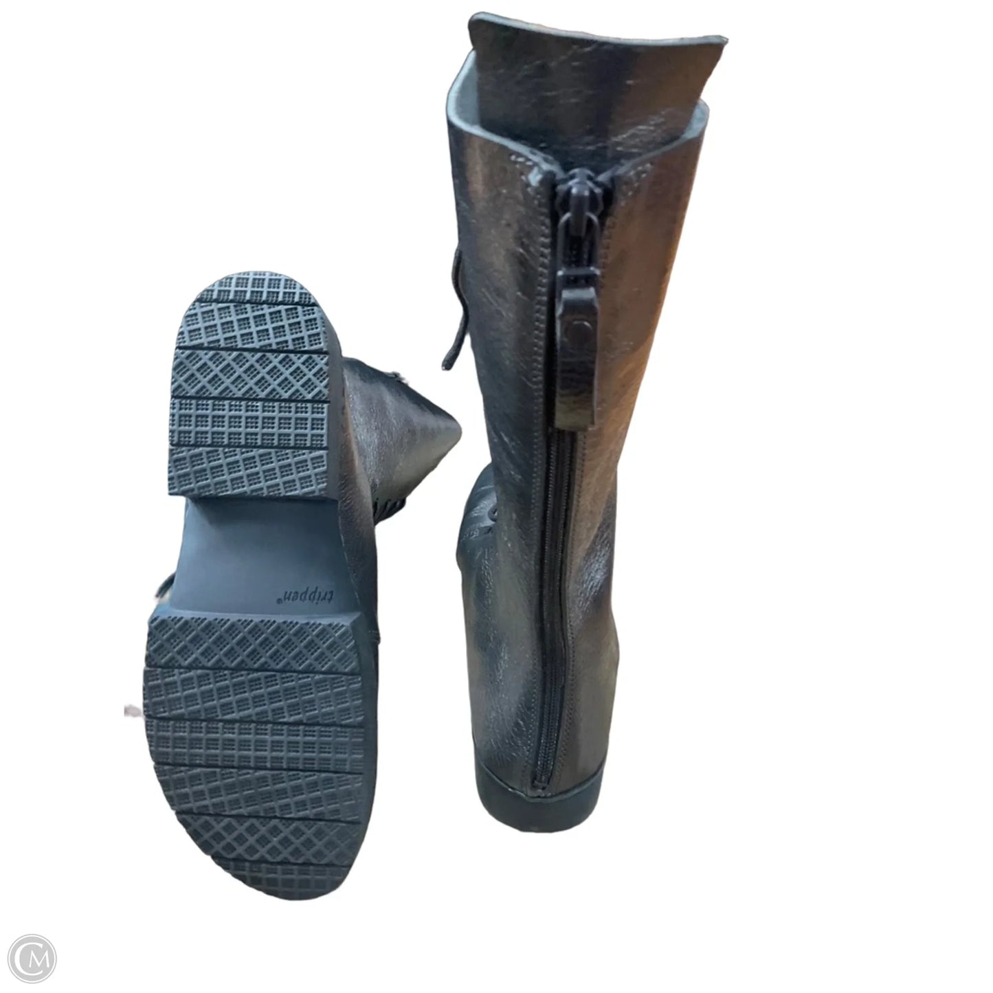 Boots Combat By Cma In Grey, Size: 9.5
