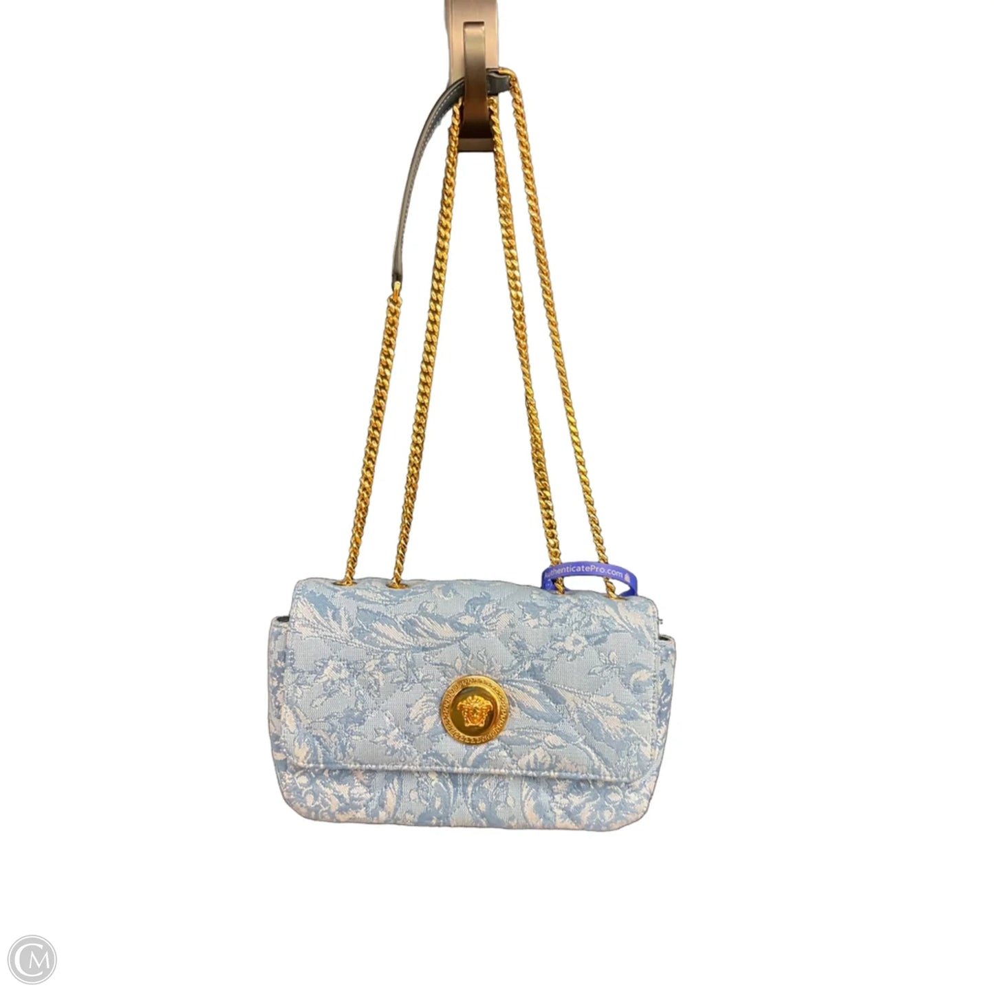 Handbag Luxury Designer By Versace, Size: Medium